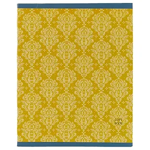 Тетрадь в клетку Unnika, "Однотонная с орнаментом", 48 листов, в ассортименте 246554