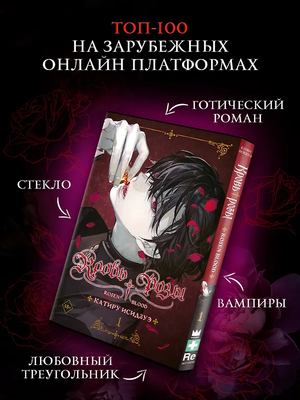 Кровь розы. Том 1 (Кровь Розена / Rosen Blood). Манга 3131530 — 7