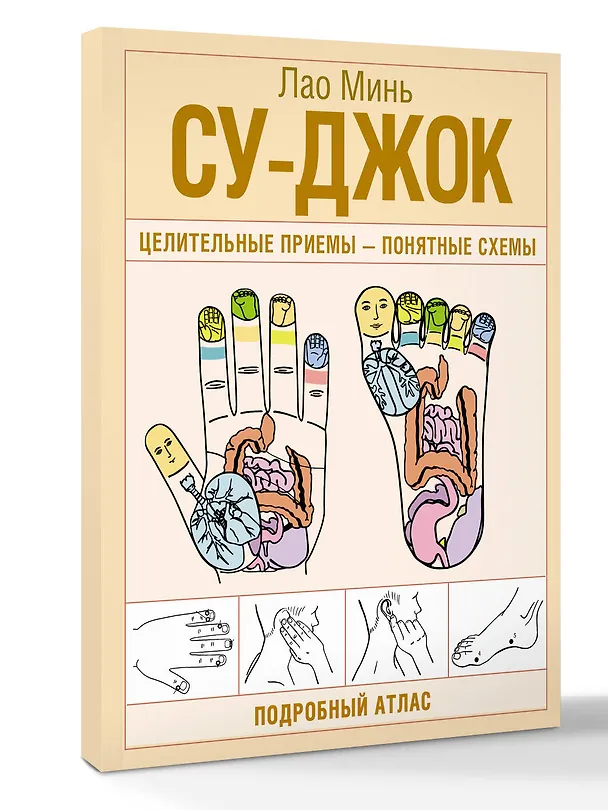 Книга Су-джок. Целительные приемы – понятные схемы. Подробный атлас (Лао Минь) — 4