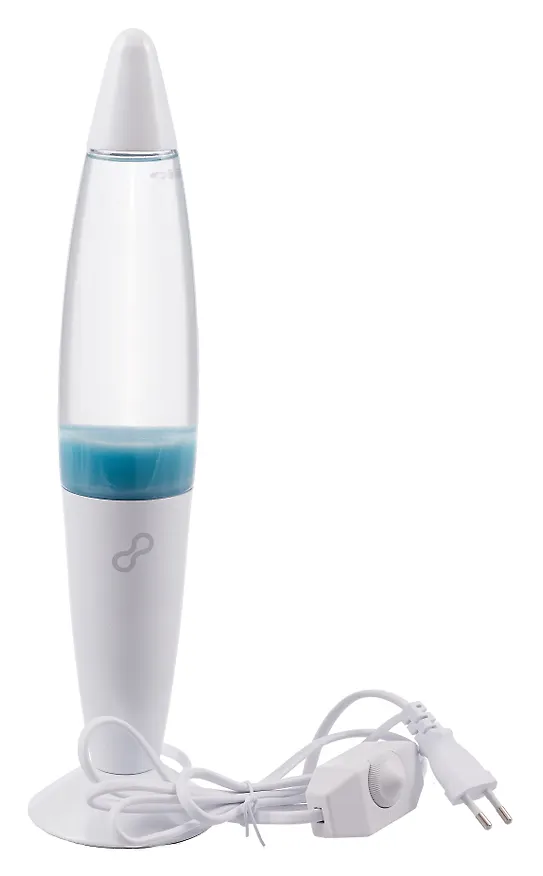 Лава лампа Amperia Rocket Бирюзовая,Прозрачная (35см) (AMP-R-008) 3112417 — 3