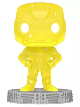 Фигурка Funko POP! Art Series Bobble Marvel Infinity Saga Iron Man Yellow w/Case — 2958716 — 1