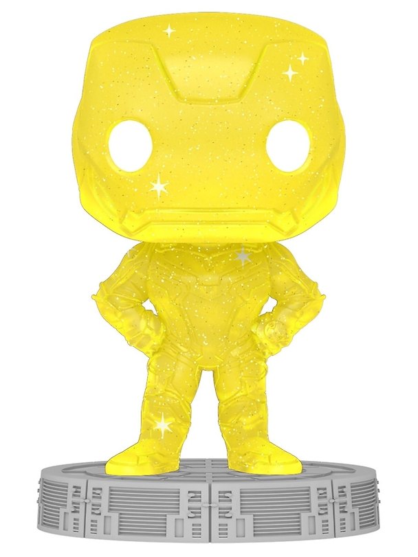 Фигурка Funko POP! Art Series Bobble Marvel Infinity Saga Iron Man Yellow w/Case 2958716 — 1
