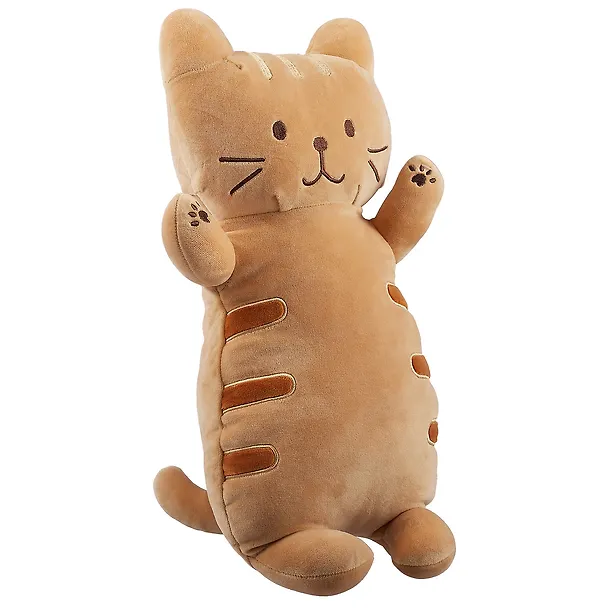 Мягкая игрушка Кот бежевый в полосочку на спине (45/50см) 2640247 — 2
