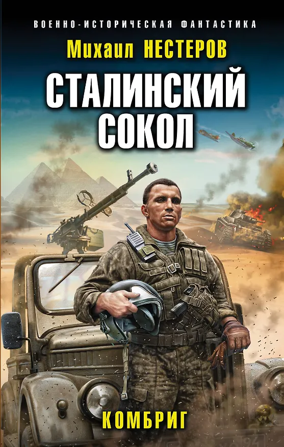 Книга Сталинский сокол. Комбриг (Михаил Нестеров) — 1
