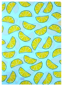 Папка-уголок А4 "Лимоны"