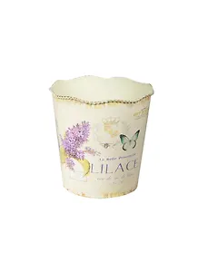 Кашпо Сирень (только декор. использование) (4,2л) металл (МГ-10M-lilace)