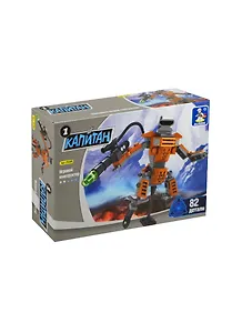 Конструктор пластмас. Герои Робот пулеметчик (25366) (82дет.) (AUSINI) (6+) (коробка)