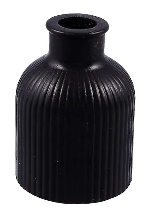 Ваза Кувшинчик в полоску черный (гипс) (9×7) (9396949) 3087920