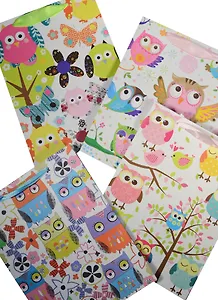 Пакет подарочный бумажный А5 23*18*10 "Такие разные совы", дет., мат. ламинат, Kairui