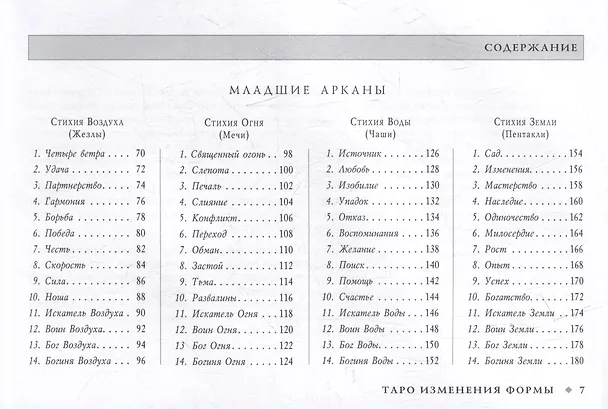 Книга Таро Изменения Формы (брошюра) (Д.Дж. Конуэй, Сирона Найт) — 4