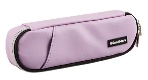 Пенал-косметичка 2 отделения "Private" сиреневый, 22*6*4 см