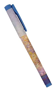 Ручка шариковая "Моне Антиб Вид с садов Салис", синяя