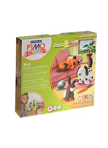 FIMO kids form&play Детский набор Домашний любимец (8034 02 LZ) (8+) (упаковка) (Эксмо)