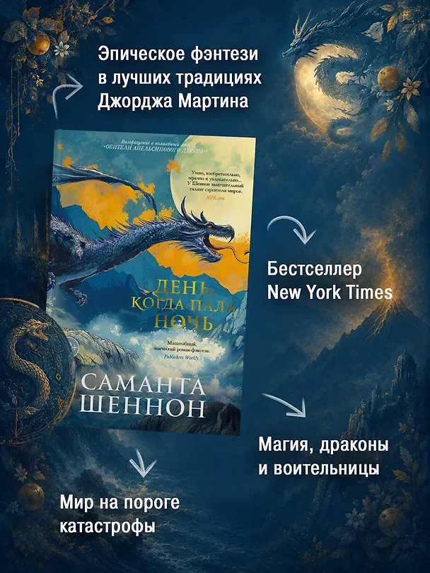 Книга День, когда пала ночь (Саманта Шеннон) — 7