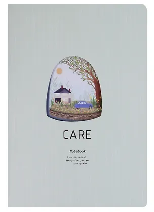 Тетрадь в линейку Care, 38 листов, в ассортименте 245265