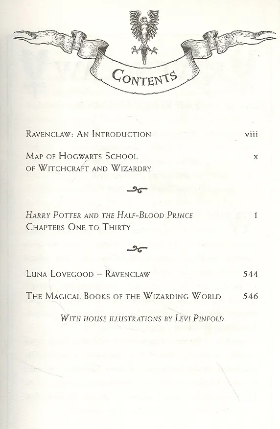 Книга Harry Potter and the Half-Blood Prince - Ravenclaw Edition (Джоан Кэтлин Роулинг) — 2