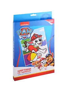 Набор для творчества LORI. Картина по номерам Щенячий патруль "Маршалл"