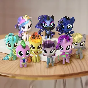 Коллекционная фигурка Mighty Jaxx My Little Pony Series 02 в ассортименте (коробка) (9х7х7) (71171) 3141529