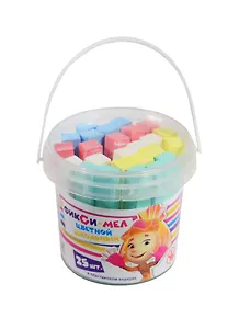 Мелки цветные в ведерке, 25 шт, CENTRUM