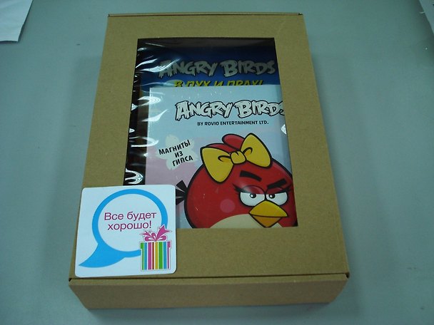 Книга Набор 7 б (Angry birds Раскраски+набор для тв-ва) () — 1