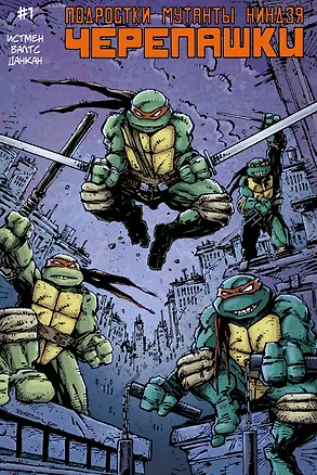 Книга Подростки Мутанты Ниндзя Черепашки, выпуск 1 (Эрик Бернем)