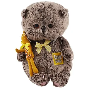 Мягкая игрушка Басик BABY с медвежонком (20 см) (BB-023) 2626536