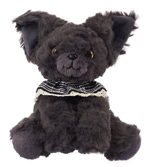 Мягкая игрушка Котик с воротником (Девон-рекс) (17см) (12-03122026-3) 3160556