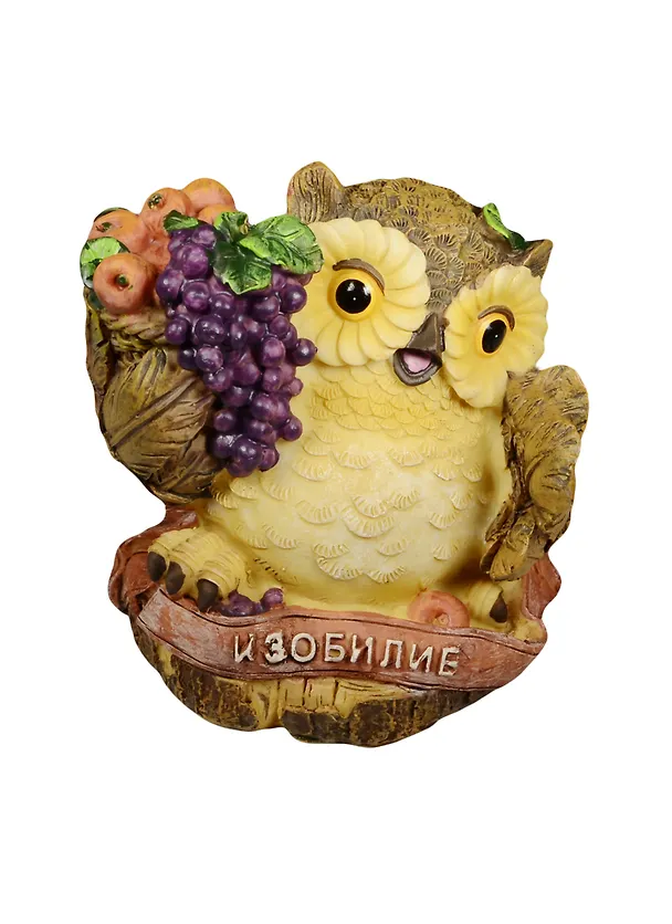 Копилка Сова Изобилие 13см (390-828) 2519373 — 1