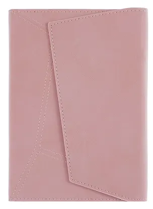 Ежедневник недат. А5 120л "Спилок делавэ" розовый, кожзам, тв. переплет, зеркало и пилка на оборотн.стороне магнит.клапана, петля для ручки, закругл.углы, офсет, ляссе, подар.карт.коробка с ПВХ-крышкой 3116634