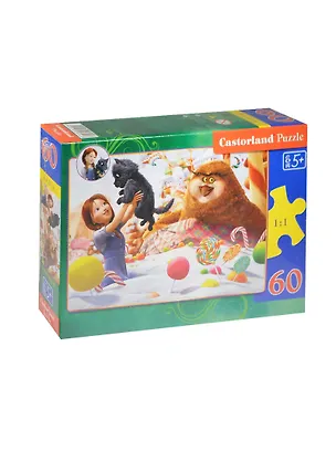 Пазлы 60 MIDI B-PU06246-OZ Сладкоежки (32х23см) (5+) (коробка) (Castorland) 2449744