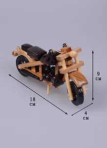 Модель Мотобайк (18х4х9см) (дерево) (7097003/2)
