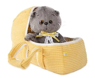 Игрушка мягкая Budi Basa, Басик BABY в люльке 20см 2506882
