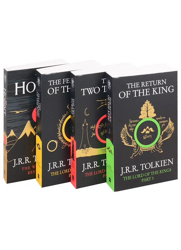 Книга Hobbit/Lord of the Rings Gift Set 4 vol., Tolkien, J.R.R. (Джон Рональд Руэл Толкин) — 2