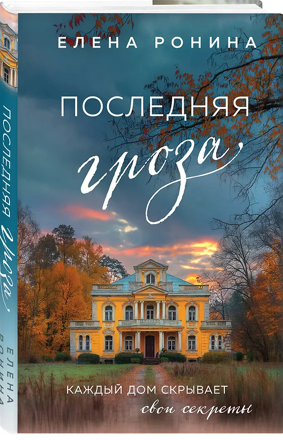 Книга Последняя гроза (Елена Ронина) — 4