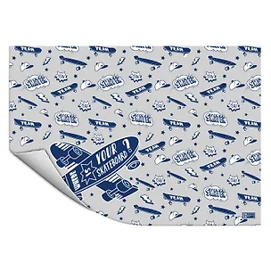 Клеенка для уроков труда "Скейт паттерн" 500*700мм, ПВХ, блистер 2894550