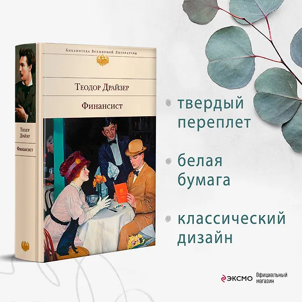 Книга Финансист (Теодор Драйзер) — 6