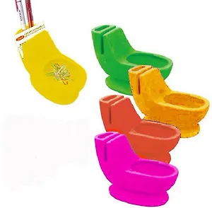 Подставка под канцтовары "Унитаз" в ассорт.