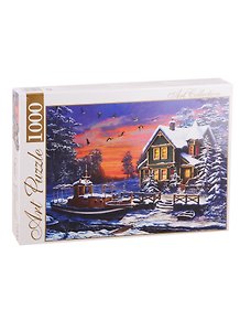 Пазл Зимняя усадьба Artpuzzle 1000 элементов ХАП1000-4447