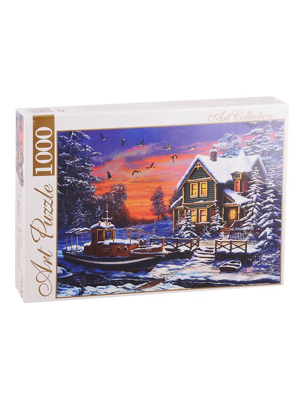 Пазл Зимняя усадьба Artpuzzle 1000 элементов ХАП1000-4447 2798106 — 1
