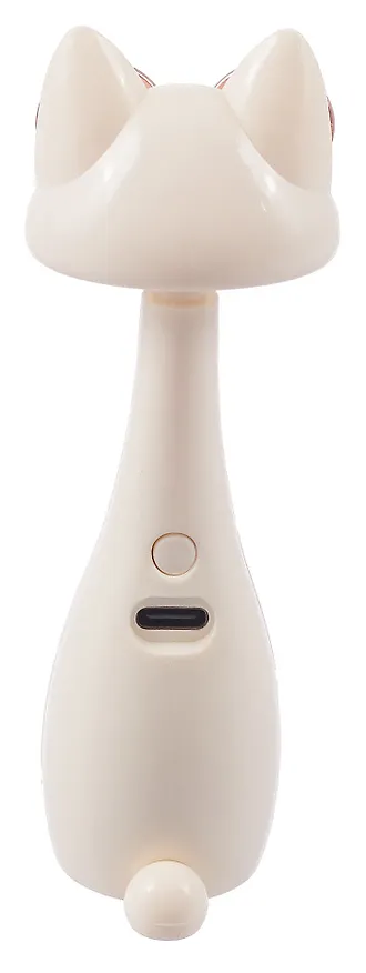 Мини-лампа LED Котик в очках (белая) (пластик) (11х4) (12-LIGHT-531) 3127311 — 4