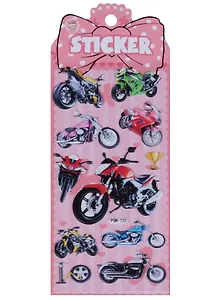 Наклейки объемные Мотоциклы, PMQ-126
