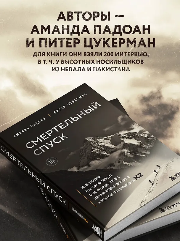 Книга Смертельный спуск. Трагедия на одной из самых сложных вершин мира — К2 (Аманда Падоан, Питер Цукерман) — 6