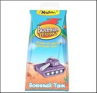 Набор для творчества Военная техника Военный танк (072454) (3+) (коробка)