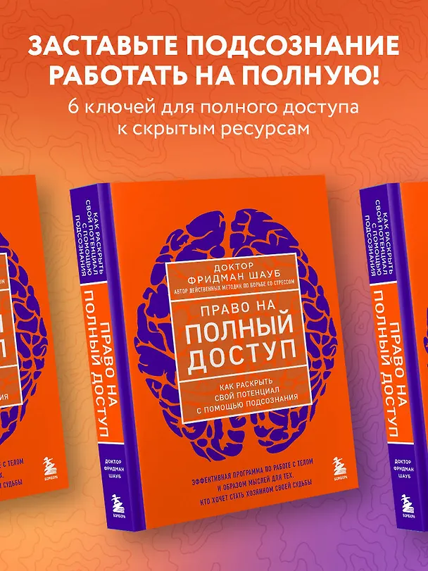 Книга Право на полный доступ. Как раскрыть свой потенциал с помощью подсознания (Фридман Шауб) — 6