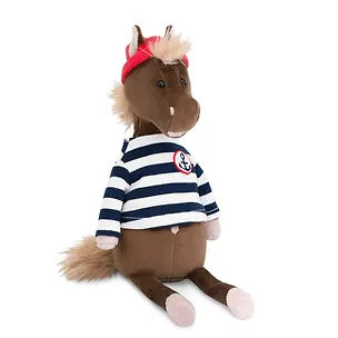 Мягкая игрушка Новый Год 2026 Конёк Якорёк (20 см) 3130736