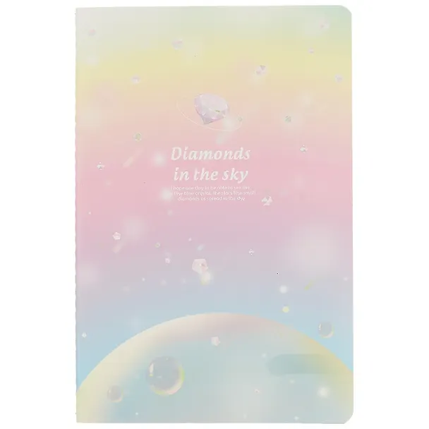Тетрадь общая «Diamonds in the sky», 40 листов в клетку, А5, в ассортименте - Languo 257465 — 4