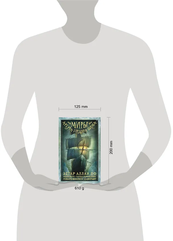 Книга Миры Артура Гордона Пима: антология (Чарльз Дейк, Говард Филлипс Лавкрафт, Эдгар По, Жюль Габриэль Верн) — 4