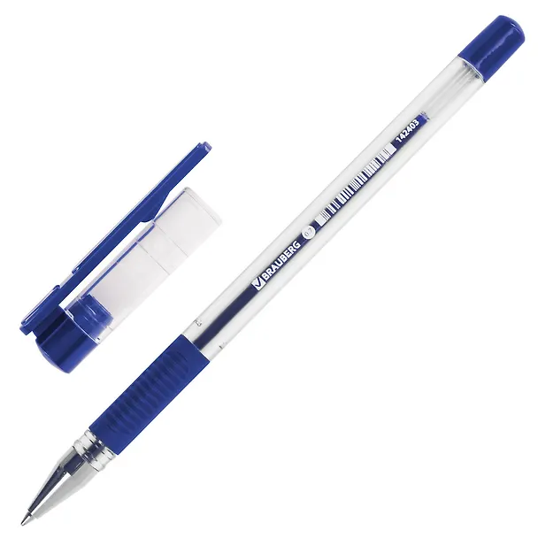 Шариковая ручка синяя 0,7 мм, X-Writer, Brauberg 2937304 — 2
