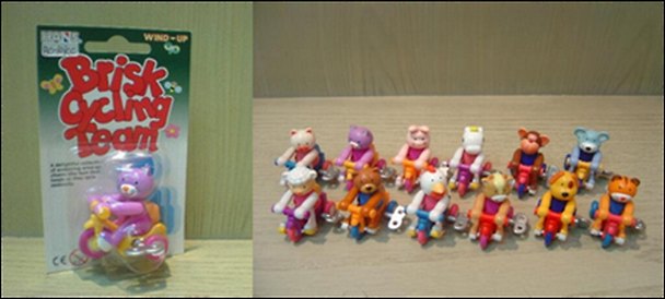 Игрушка заводная Команда велосипедистов (в ассорт.) (23103) (BC-10KC) 2306820 — 1