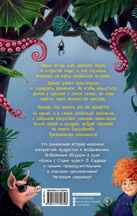 Книга Баддабамба и Остров времени. Книга 1 (Маркус Ортс) — 2
